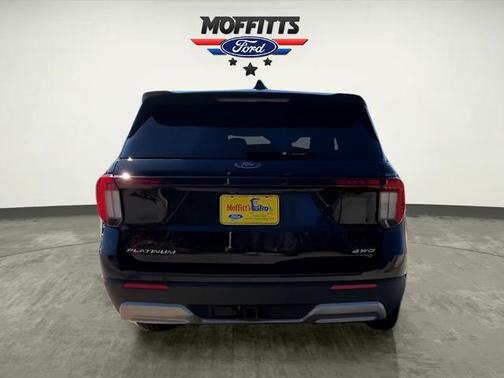 AGATE BLACK METALLIC 2025 Ford Explorer PLATINUM