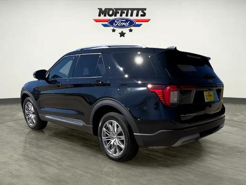 AGATE BLACK METALLIC 2025 Ford Explorer PLATINUM