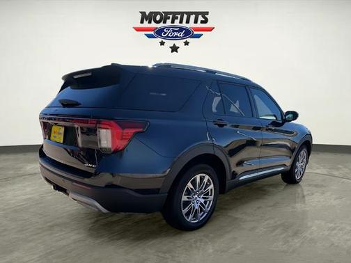 AGATE BLACK METALLIC 2025 Ford Explorer PLATINUM