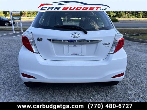 Super White 2013 Toyota Yaris LE