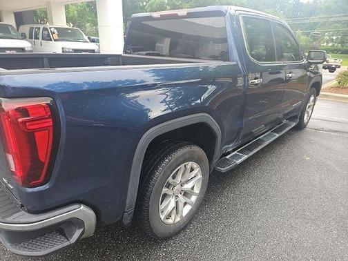 Pacific Blue Metallic 2021 GMC Sierra 1500 SLT