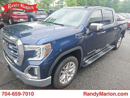 Pacific Blue Metallic 2021 GMC Sierra 1500 SLT