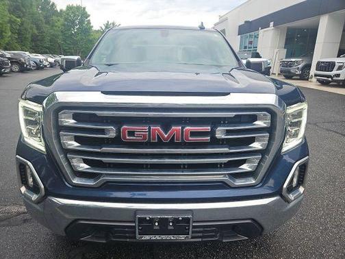 Pacific Blue Metallic 2021 GMC Sierra 1500 SLT