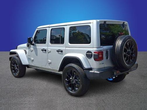 Silver 2024 Jeep Wrangler 4xe Sahara