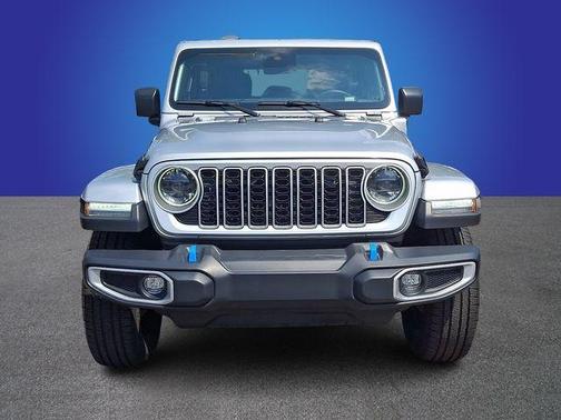 Silver 2024 Jeep Wrangler 4xe Sahara