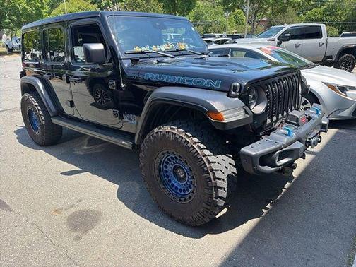 Black Clearcoat 2022 Jeep Wrangler Unlimited 4xe Rubicon