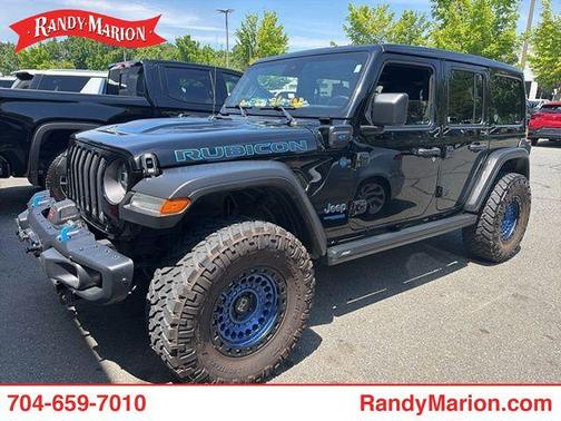 Black Clearcoat 2022 Jeep Wrangler Unlimited 4xe Rubicon