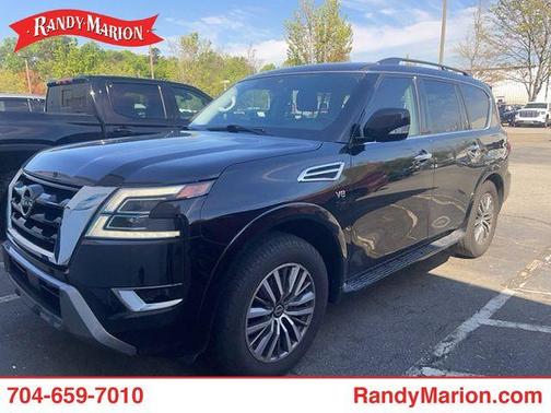 Black 2021 Nissan Armada SV