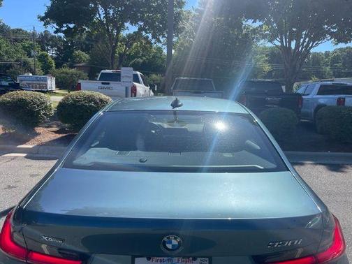 Blue 2021 BMW 330 i xDrive