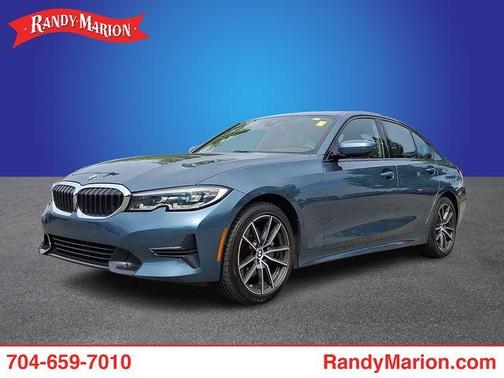 Blue 2021 BMW 330 i xDrive