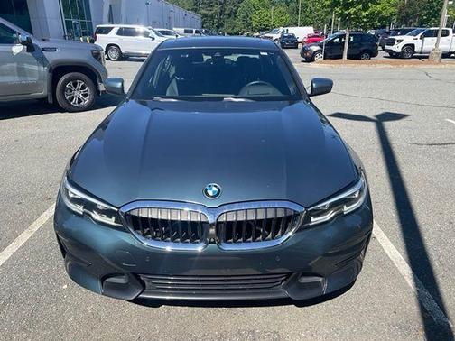 Blue 2021 BMW 330 i xDrive