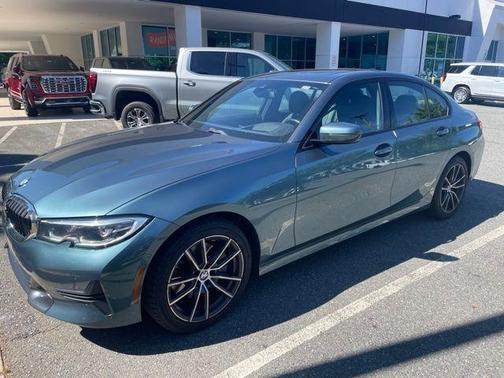 Blue 2021 BMW 330 i xDrive