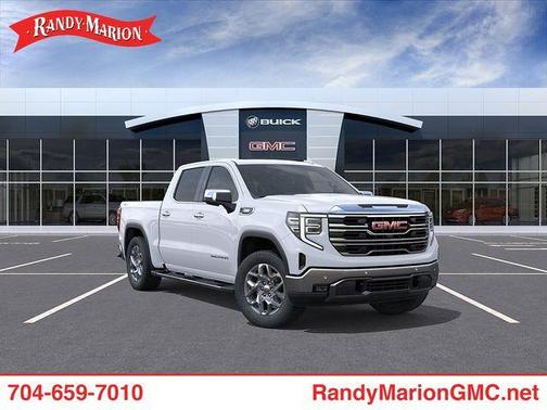 Glacier White 2026 GMC Sierra 1500 SLT