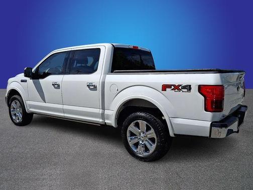 White Metallic 2020 Ford F-150 Lariat