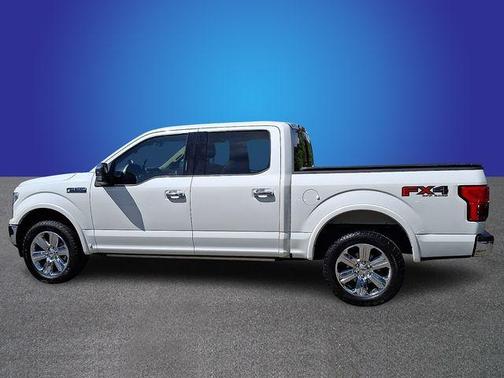 White Metallic 2020 Ford F-150 Lariat