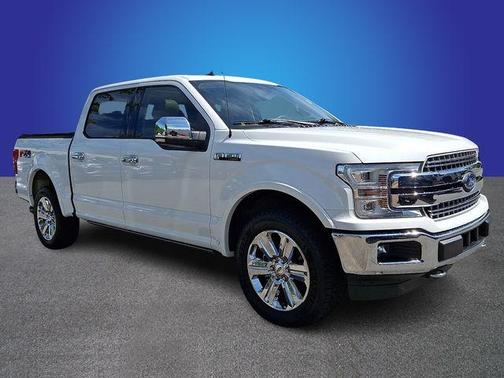White Metallic 2020 Ford F-150 Lariat
