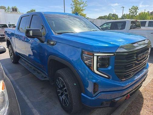 Blue Metallic 2024 GMC Sierra 1500 AT4