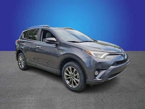 Magnetic Gray Metallic 2017 Toyota RAV4 Hybrid Limited