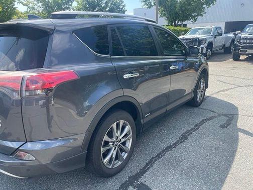 Magnetic Gray Metallic 2017 Toyota RAV4 Hybrid Limited