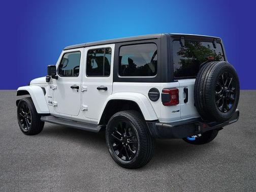 Bright White Clearcoat 2023 Jeep Wrangler 4xe Sahara