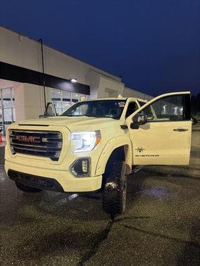 Summit White 2021 GMC Sierra 1500 SLT