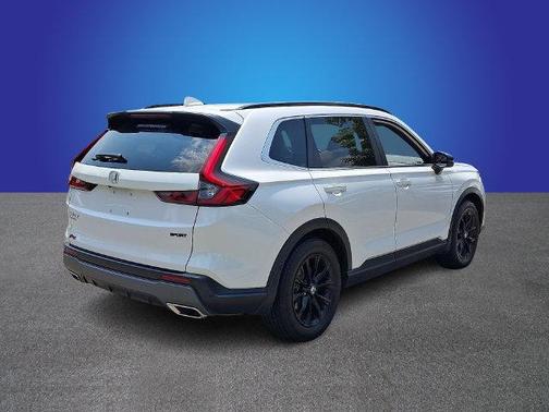 Platinum White Pearl 2024 Honda CR-V Hybrid Sport-L