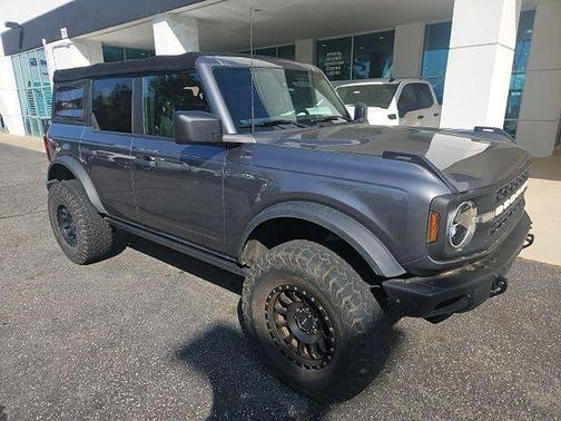 Gray Metallic 2021 Ford Bronco Black Diamond