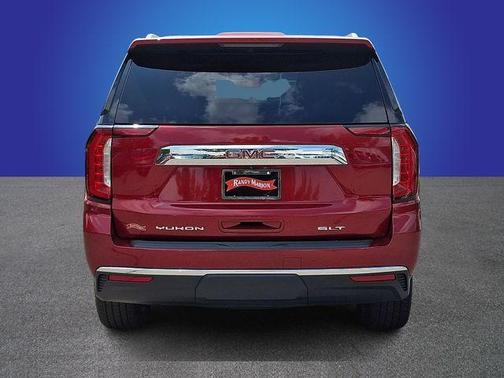 Volcanic Red 2023 GMC Yukon SLT