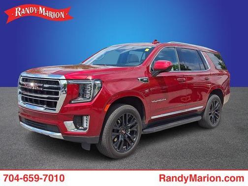 Volcanic Red 2023 GMC Yukon SLT