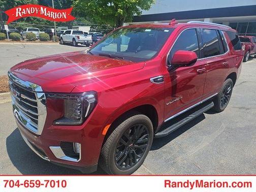 Volcanic Red 2023 GMC Yukon SLT