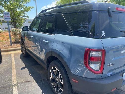 Azure Gray Metallic 2024 Ford Bronco Sport Outer Banks