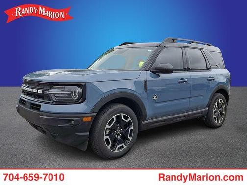 Azure Gray Metallic 2024 Ford Bronco Sport Outer Banks