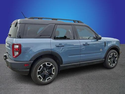Azure Gray Metallic 2024 Ford Bronco Sport Outer Banks