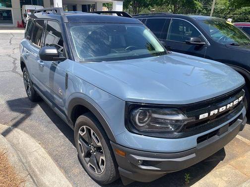 Azure Gray Metallic 2024 Ford Bronco Sport Outer Banks