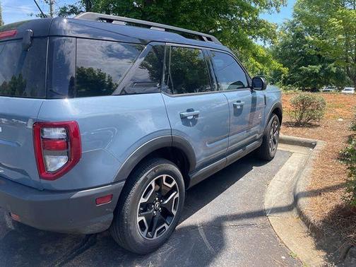 Azure Gray Metallic 2024 Ford Bronco Sport Outer Banks
