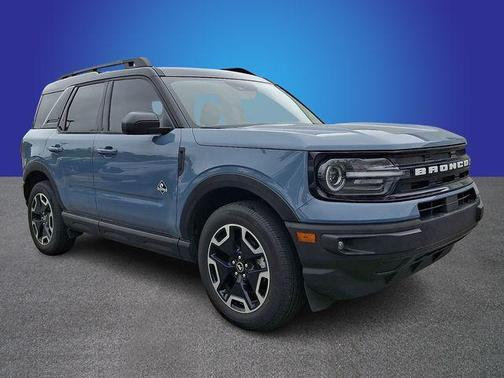 Azure Gray Metallic 2024 Ford Bronco Sport Outer Banks