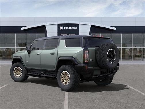 Green Matte 2024 GMC HUMMER EV SUV 3X