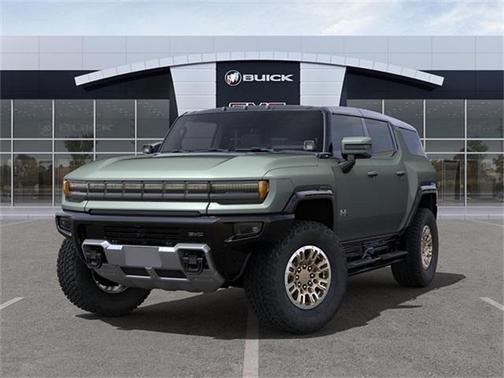 Green Matte 2024 GMC HUMMER EV SUV 3X