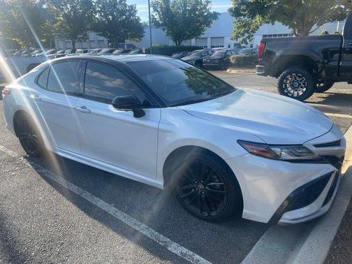 Midnight Black Metallic 2024 Toyota Camry XSE