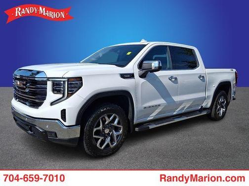 Summit White 2024 GMC Sierra 1500 SLT