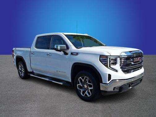 Summit White 2024 GMC Sierra 1500 SLT