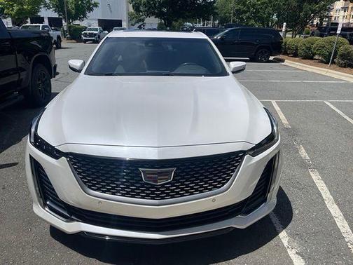 Crystal White 2023 Cadillac CT5 Premium Luxury RWD