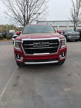 Volcanic Red 2024 GMC Yukon SLT