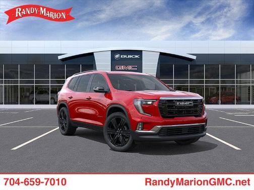 Volcanic Red 2026 GMC Acadia Elevation