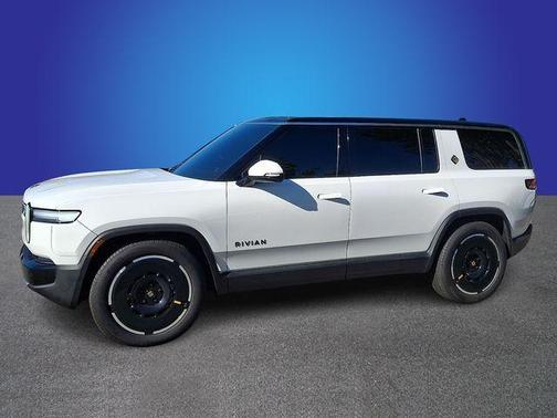 White 2025 Rivian R1S Adventure