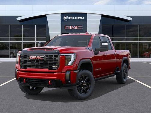 Volcanic Red 2026 GMC Sierra 3500 AT4