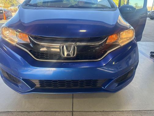Aegean Blue Metallic 2020 Honda Fit LX