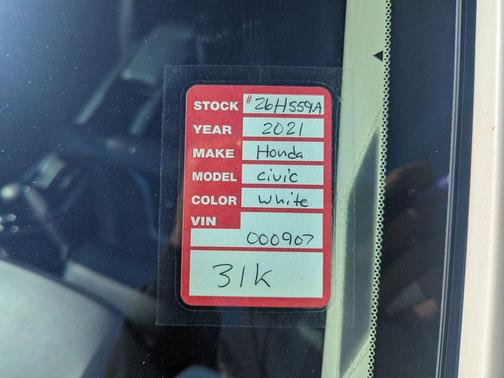 2021 Honda Civic EX-L