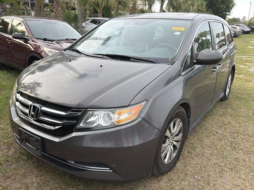 Gray 2014 Honda Odyssey EX-L
