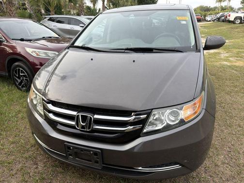 Gray 2014 Honda Odyssey EX-L